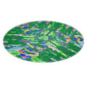 Digital abstract art we call it chaos schneidebrett (Ecke)