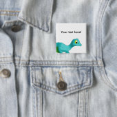 Digital Aquarell Winged Gecko-Tier Button (Beispiel)