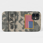 Digital-Armee-Art-Tarnung iPhone Fall Case-Mate iPhone Hülle (Rückseite (Horizontal))