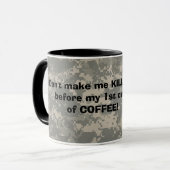 digital, Armeemann schlicht, wirkliches patc… - Tasse (Vorderseite Links)