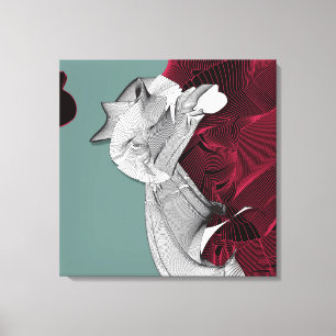 Digital Art Abbildung Leinwanddruck