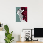 Digital Art Abbildung Poster (Heimbüro)