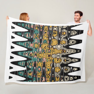 digital art birds fleecedecke