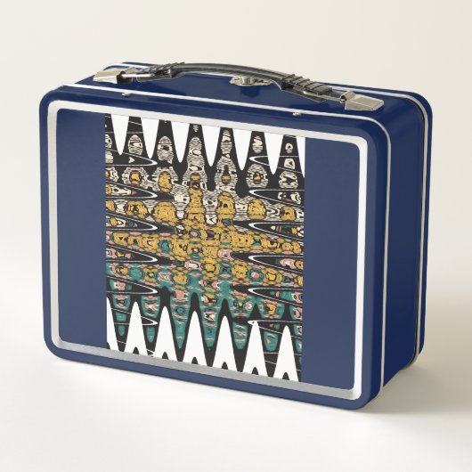 digital art birds metall brotdose (Rückseite)