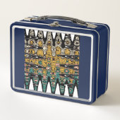 digital art birds metall brotdose (Vorderseite)