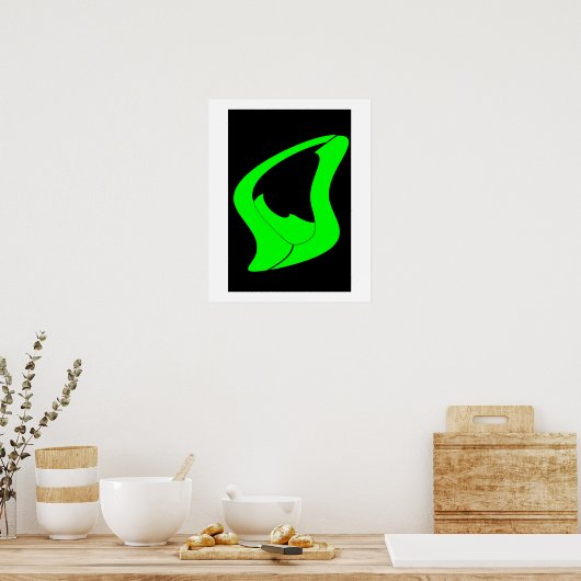 Digital Art Poster (Küche)