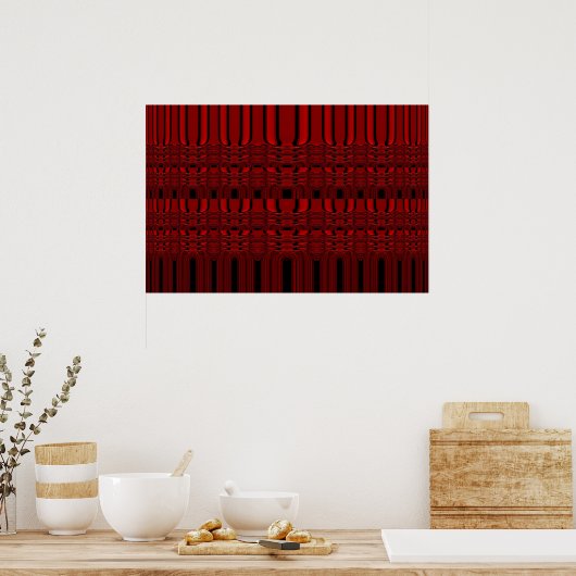 Digital Art Poster Print Computer Art Poster (Küche)