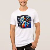 Digital Art T - Shirt - Digital Bloom (Vorderseite)