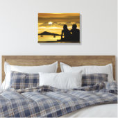 Digital-Art | Zazzle_Growshop. Leinwanddruck (Insitu (Schlafzimmer))
