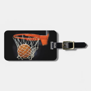 Digital Artwork Basketball Neck Tie Gepäckanhänger
