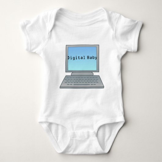 Digital Baby Shirt (Vorderseite)