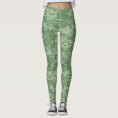 Digital Bamboo Camo Leggings (Vorderseite)