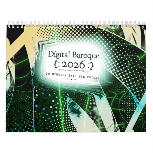 Digital Baroque 2026 Calendar Kalender (Titelbild)