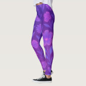 Digital Bloom Future Pattern | Futuristisches Flor Leggings (Links)