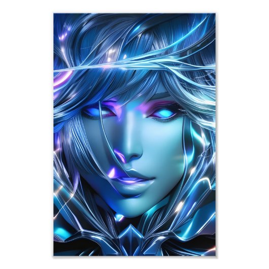 Digital Blue Fotodruck (Vorne)