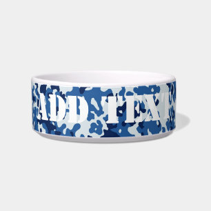 Digital Blue Military Pattern Napf
