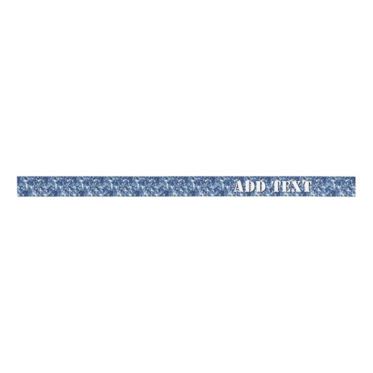 Digital Blue Military Pattern Ripsband (Vorderseite)