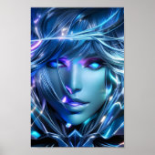 Digital Blue Poster (Vorne)