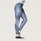 Digital Blue Print Leggings (Rechts)