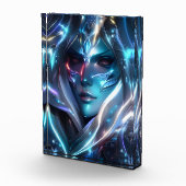 Digital Bluer Fotoblock (Rechts)