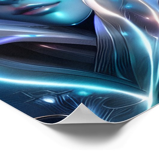 Digital Bluer Poster (Ecke)