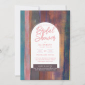 DIGITAL Brautparty Einladung Urban Modernes Abstra (Vorderseite)