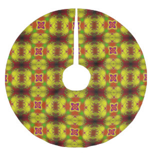 Digital Butterfly Weihnachtsbaumrock Polyester Weihnachtsbaumdecke