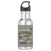Digital-Camouflage 18 Unze-Wasserflasche Trinkflasche (Vorderseite)
