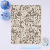 Digital Camouflage Beige Dekoration Flyer (Einzeln)