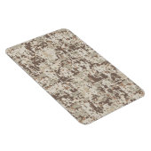 Digital Camouflage Beige Dekoration Magnet (Rechte Seite)