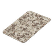 Digital Camouflage Beige Dekoration Magnet (Linke Seite)