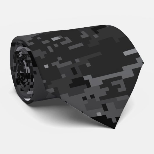 Digital-Camouflage Krawatte (Gerollt)