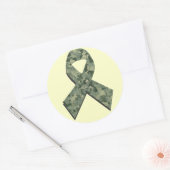 Digital Camouflage Ribbon Aufkleber (Umschlag)