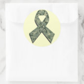 Digital Camouflage Ribbon Aufkleber (Tasche)