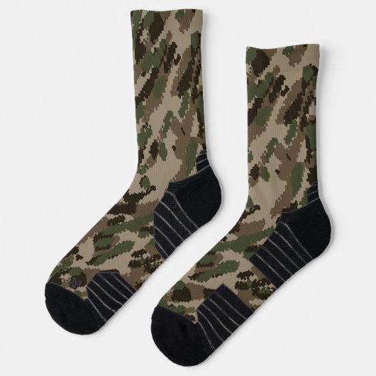 Digital Camouflage Socken (Links)