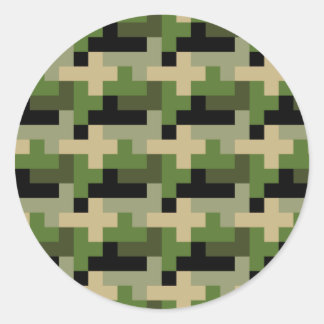 Digital Camouflage Sticker