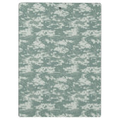 Digital Camouflage Woodland Klemmbrett (Rückseite)