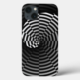 Digital Checker Yin Yang by Kenneth Yoncich Case-Mate iPhone Hülle