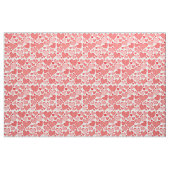 Digital Collage Style Red Gemustert Hearts Stoff (Fat Quarter (45,7 x 55,9 cm))