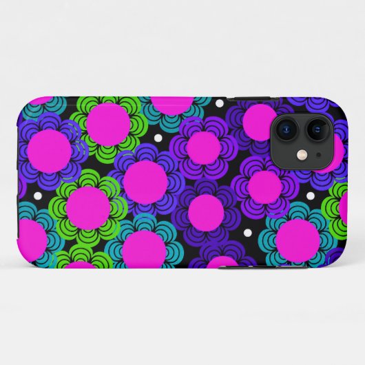Digital Daisies Case-Mate iPhone Hülle (Rückseite (Horizontal))