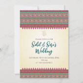 Digital Desi Wedding Card Indian Wedding laden ein Einladung (Vorderseite)