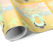 Digital Design Grünes Geschenkpapier (Rolleneckpunkt)