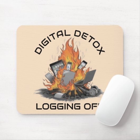 Digital Detox Mousepad (Mit Mouse)