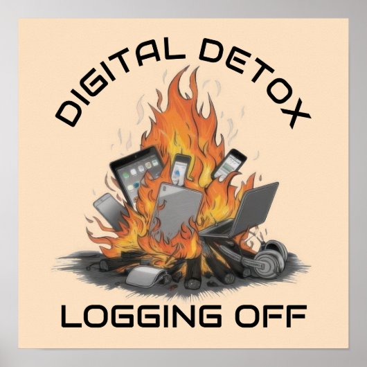 Digital Detox Poster (Vorne)