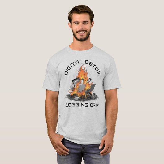 Digital Detox Unisex T-Shirt (Vorne ganz)