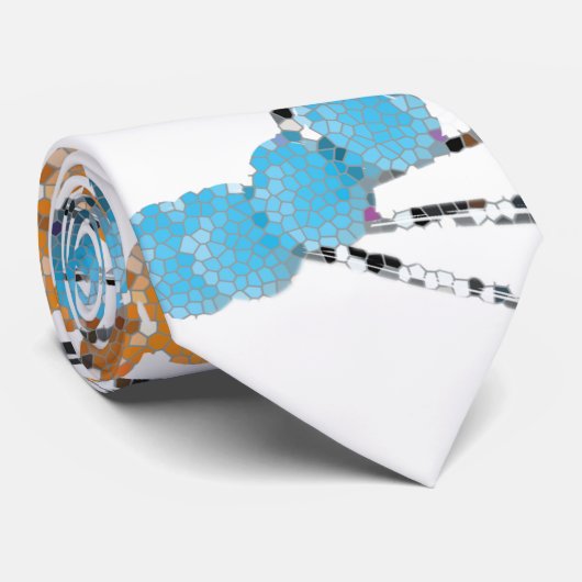 Digital DNA-Krawatte Krawatte (Gerollt)