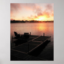 Digital-Download der Morning Sunrise Lake Scene