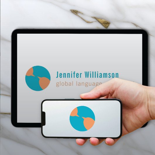 Digital Download | Global Communication card Einladung