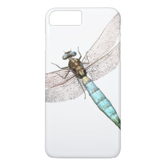 Digital Dragonfly auf Weiß Case-Mate iPhone Hülle