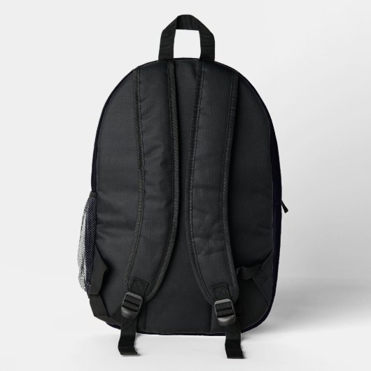 Digital Dreamer Aesthetic Backpack Bag Bedruckter Rucksack (Rückseite)